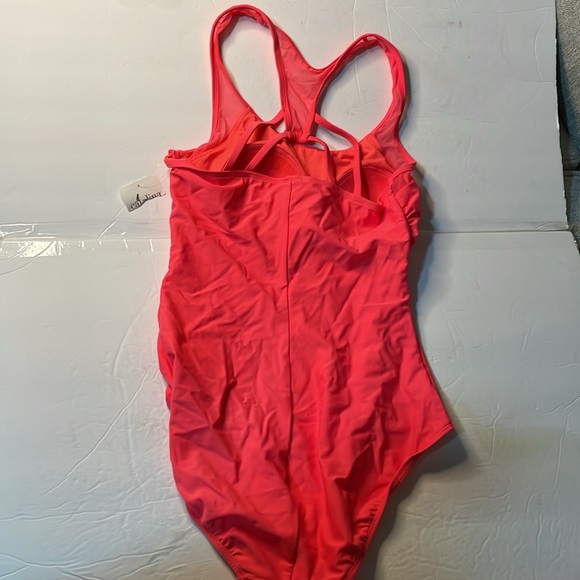 New Catalina peach coral one piece swimsuit size L - Picture 2 of 6